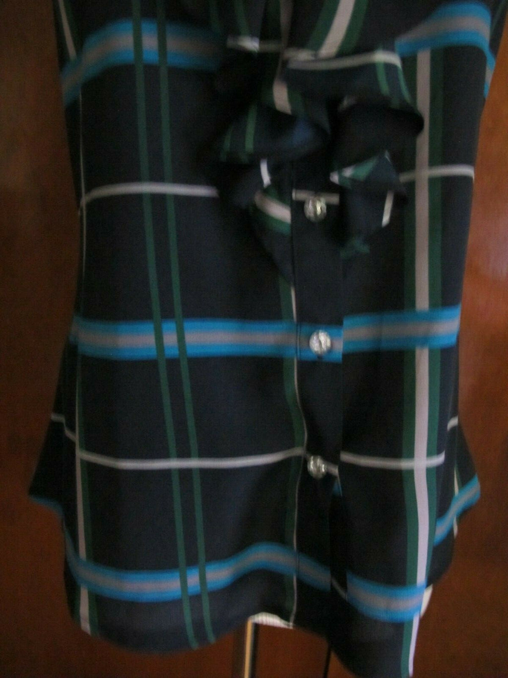 Banana Republic women's navy multi color top size small