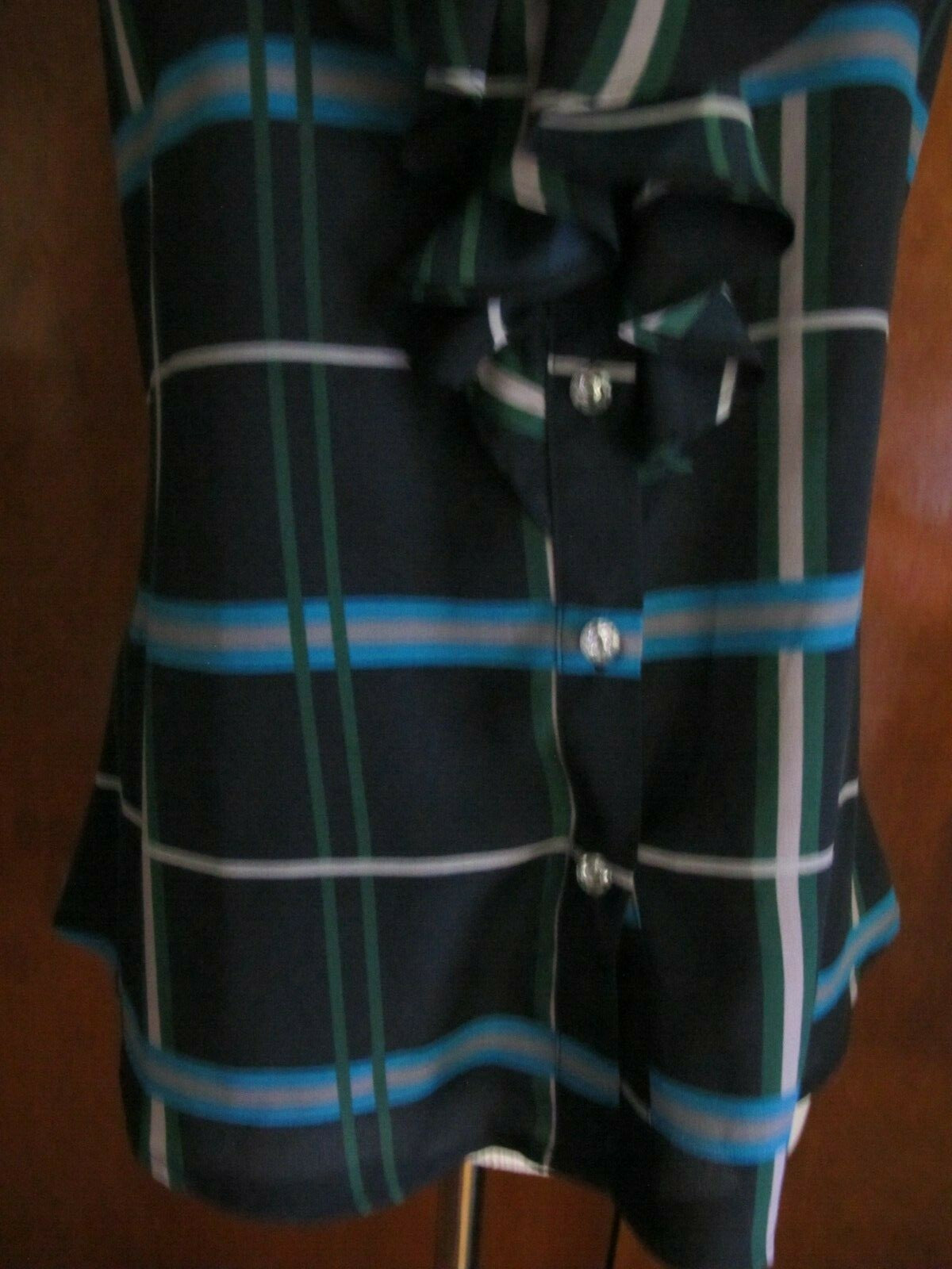 Banana Republic women's navy multi color top size small