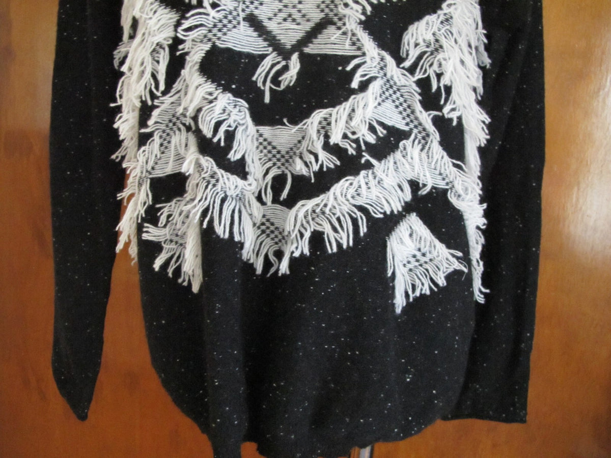 Aqua Women's Black Gray Cashmere Medium