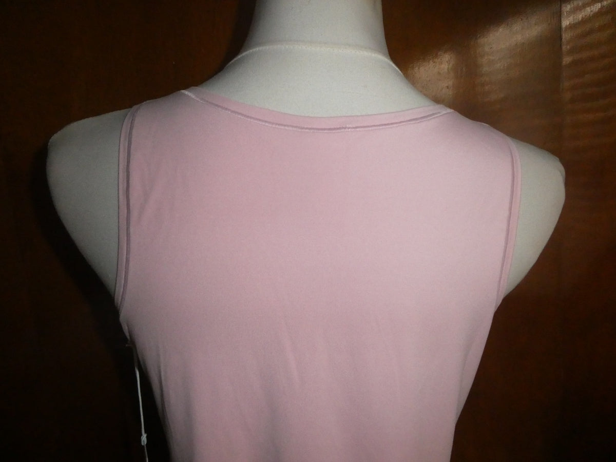Lululemon Bodysuit Wundermost Soft Sleeveless PKHZ Pink Haze XLARGE