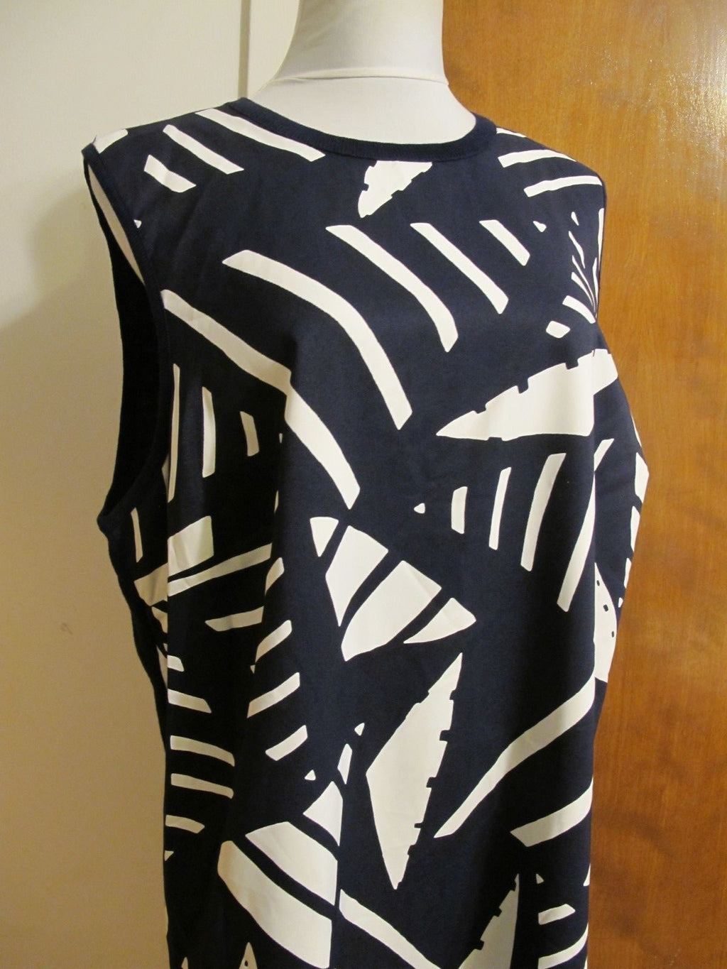 Ralph Lauren women's navy white NWT dress size 2X 