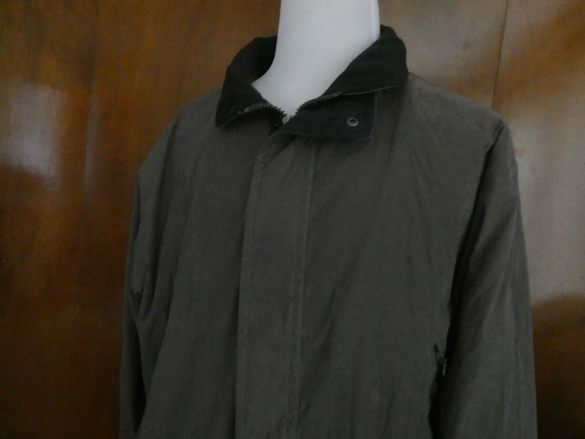 Forest Club by Rainforest Men’s Brown Green Casual Coat Jacket Zip Large