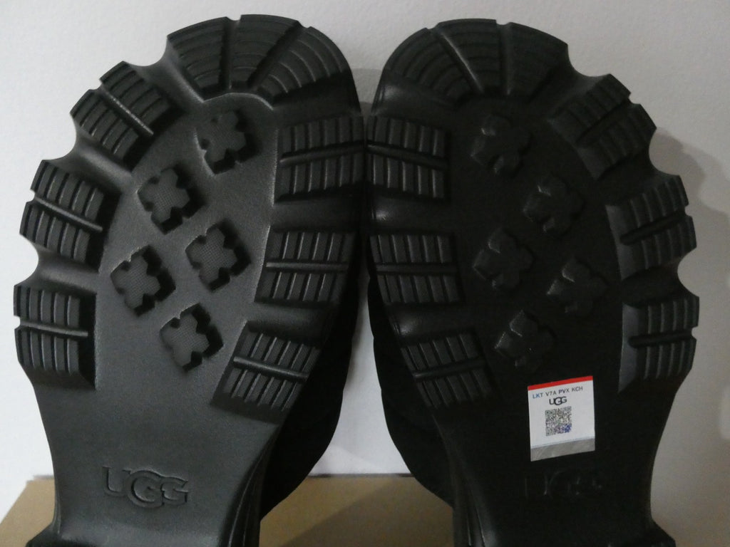 UGG Callie Platform Slide Sandals Black Women US 11 EU 42 New Chunky Lug Sole