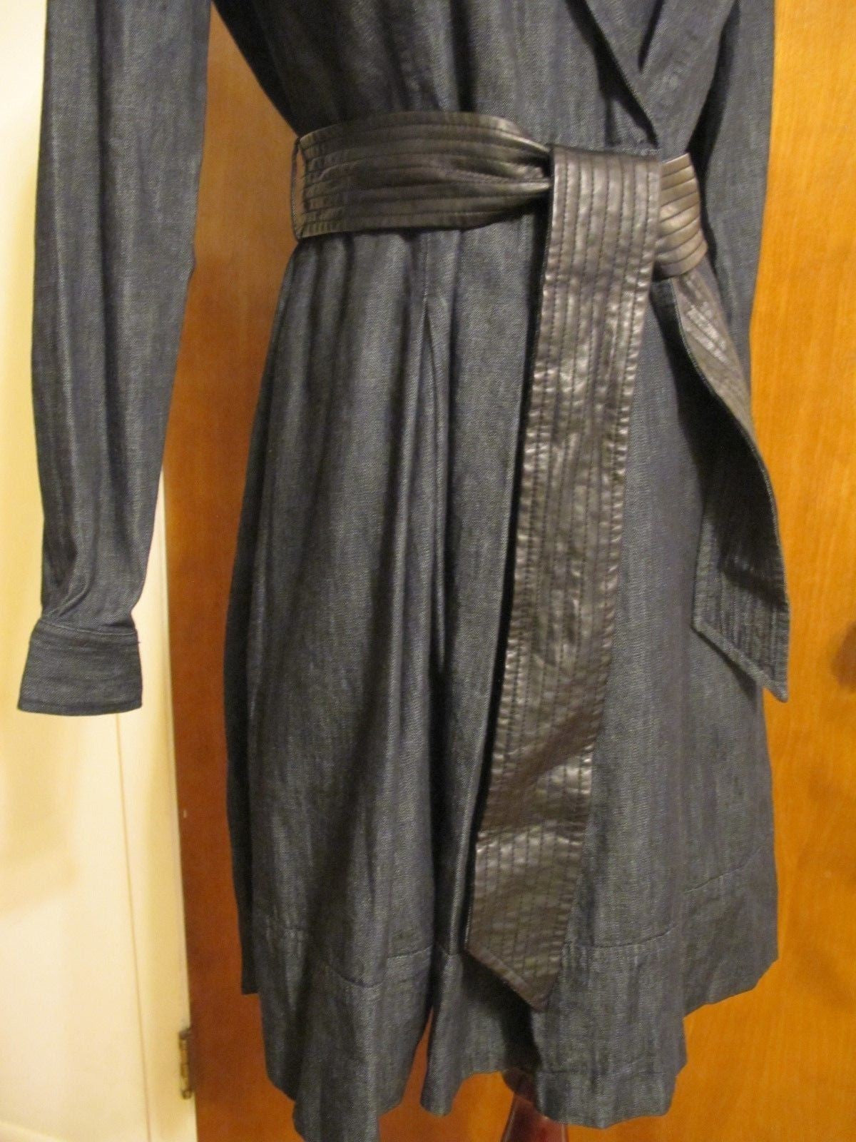 Lauren Ralph Lauren women’s blue denim cotton stylish dress NWT 8P