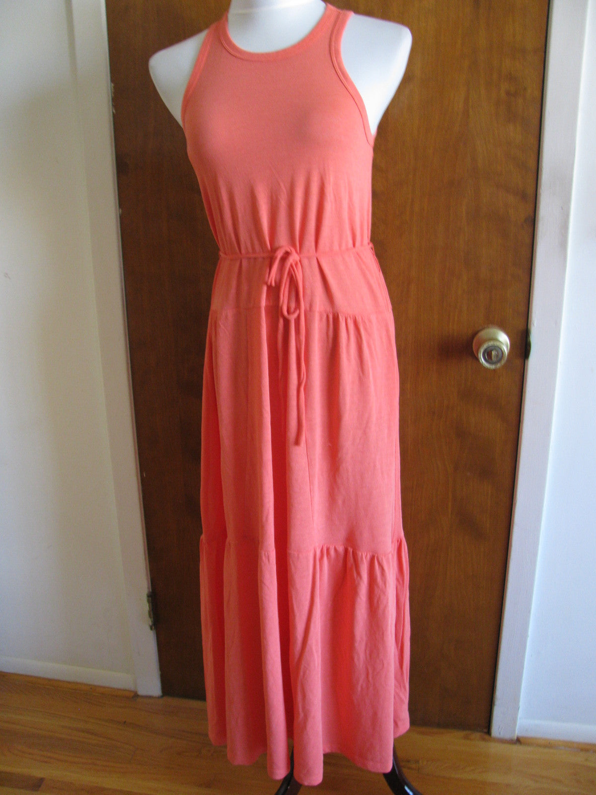 Gap Women's Orange Summer Maxi Dress Size XSmall New