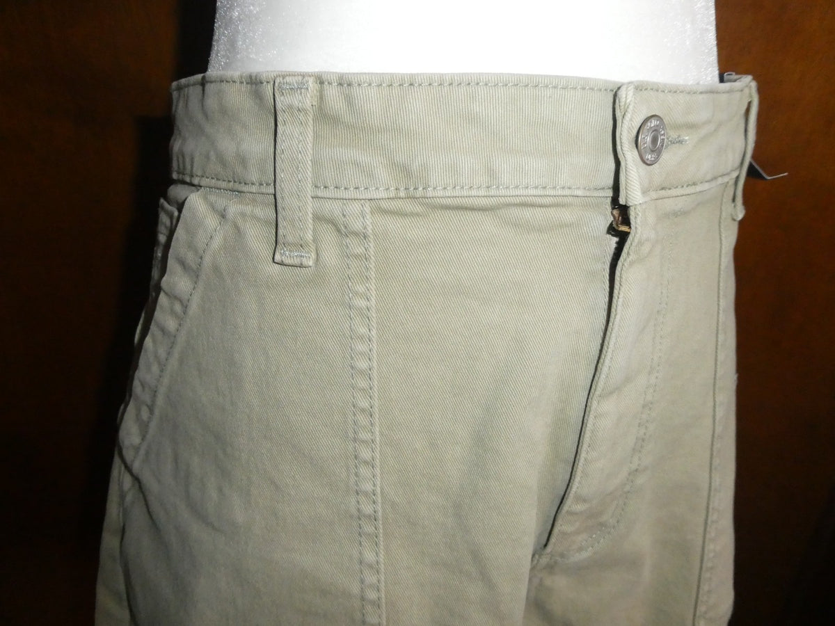 U.S. Polo Assn Women Bermuda Shorts Size 16 High Rise Khaki Style 216652YA