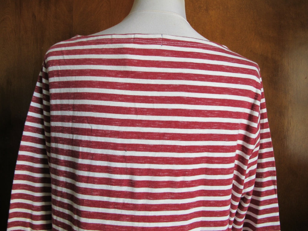Gap Women's red white stripe dress size XLarge 