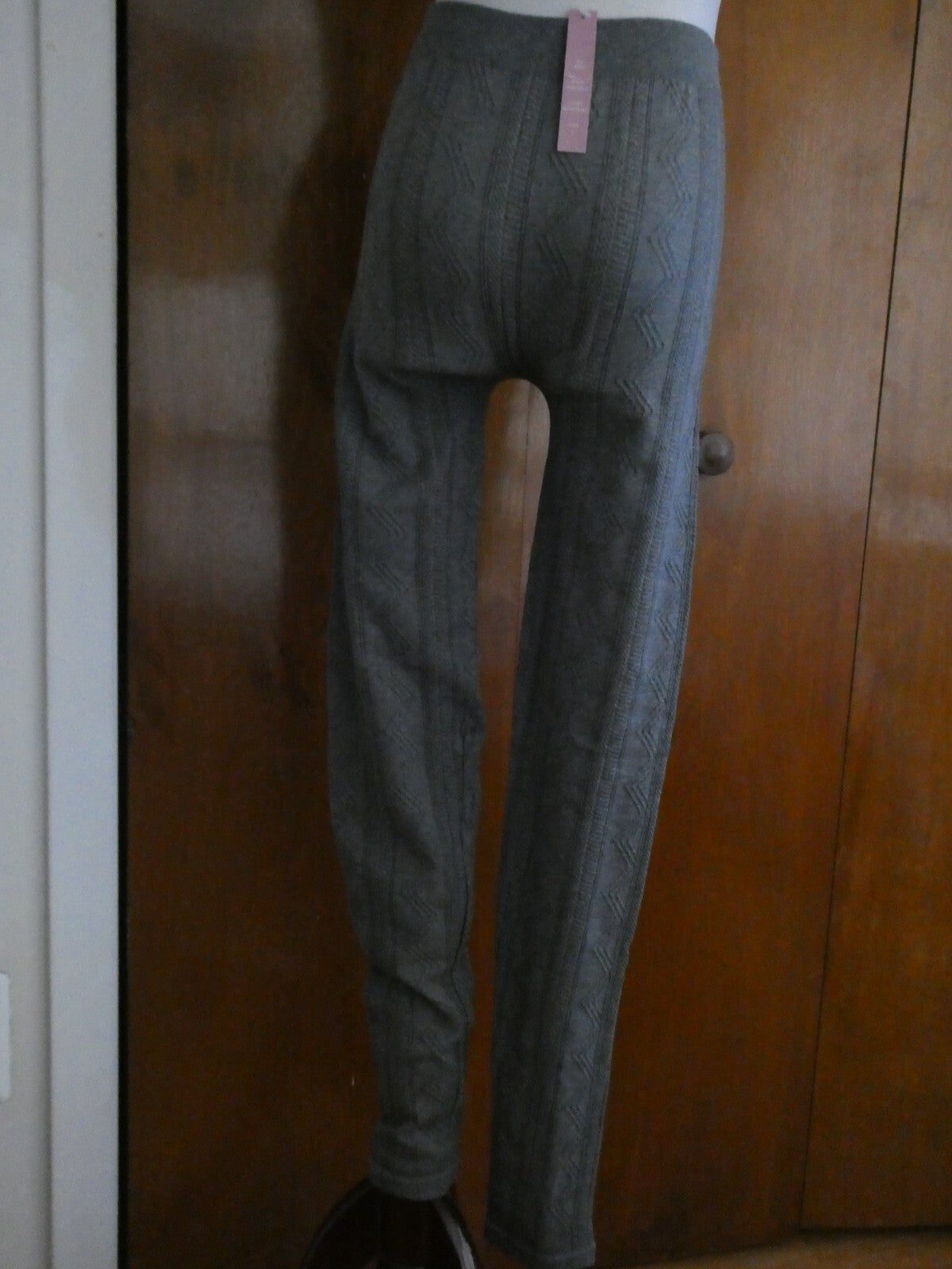Prince of Thieves Women's Gray Cotton Blend Tight