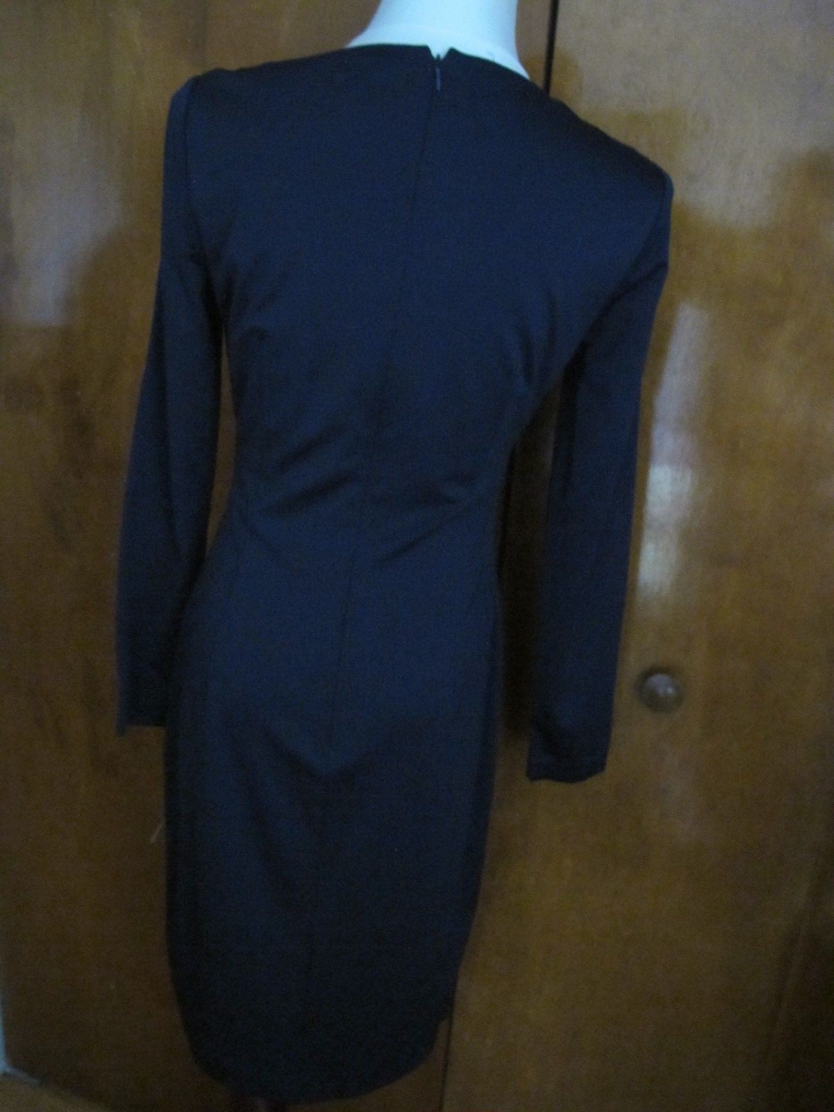 Ralph Lauren women's navy evening lined classic dress New
