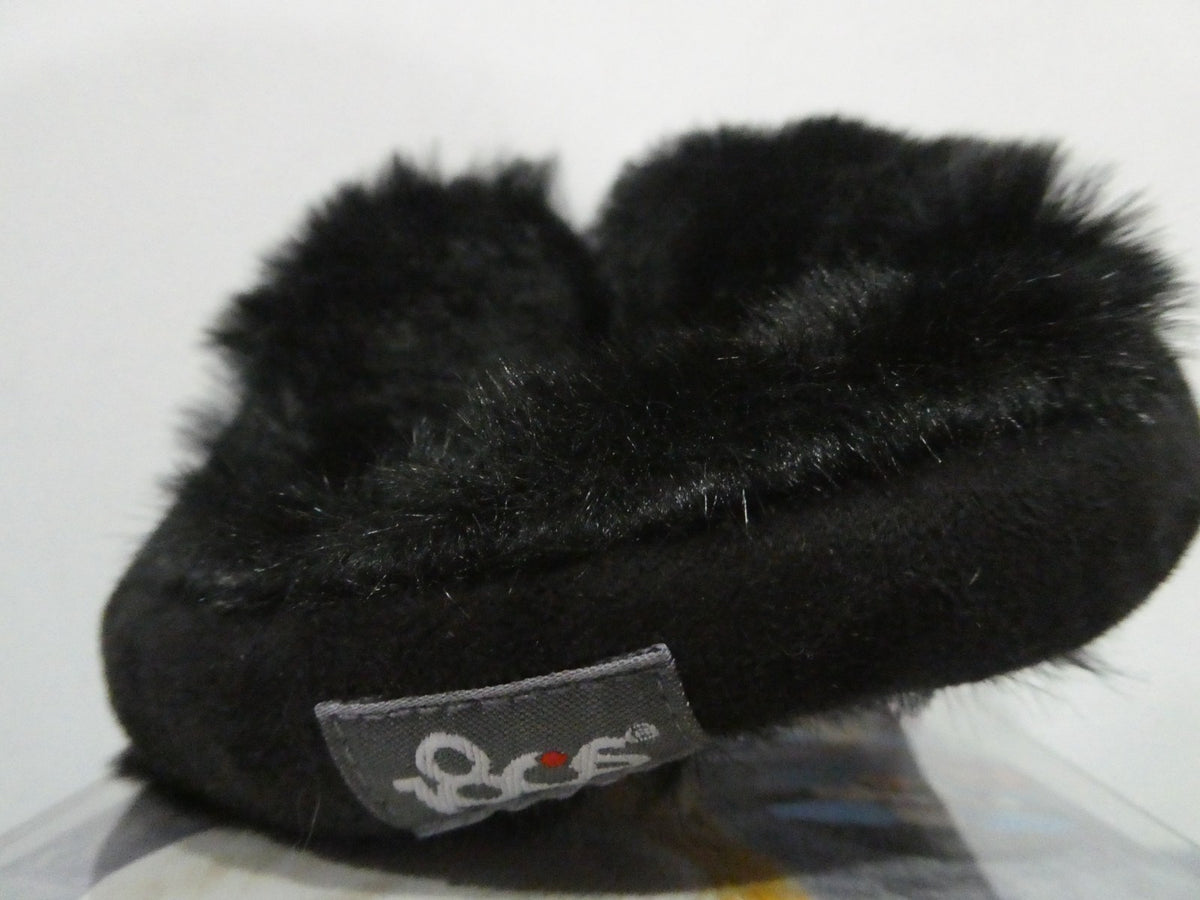 180s Winterlude women cozy fleece ear behind the head warmer adjustable black