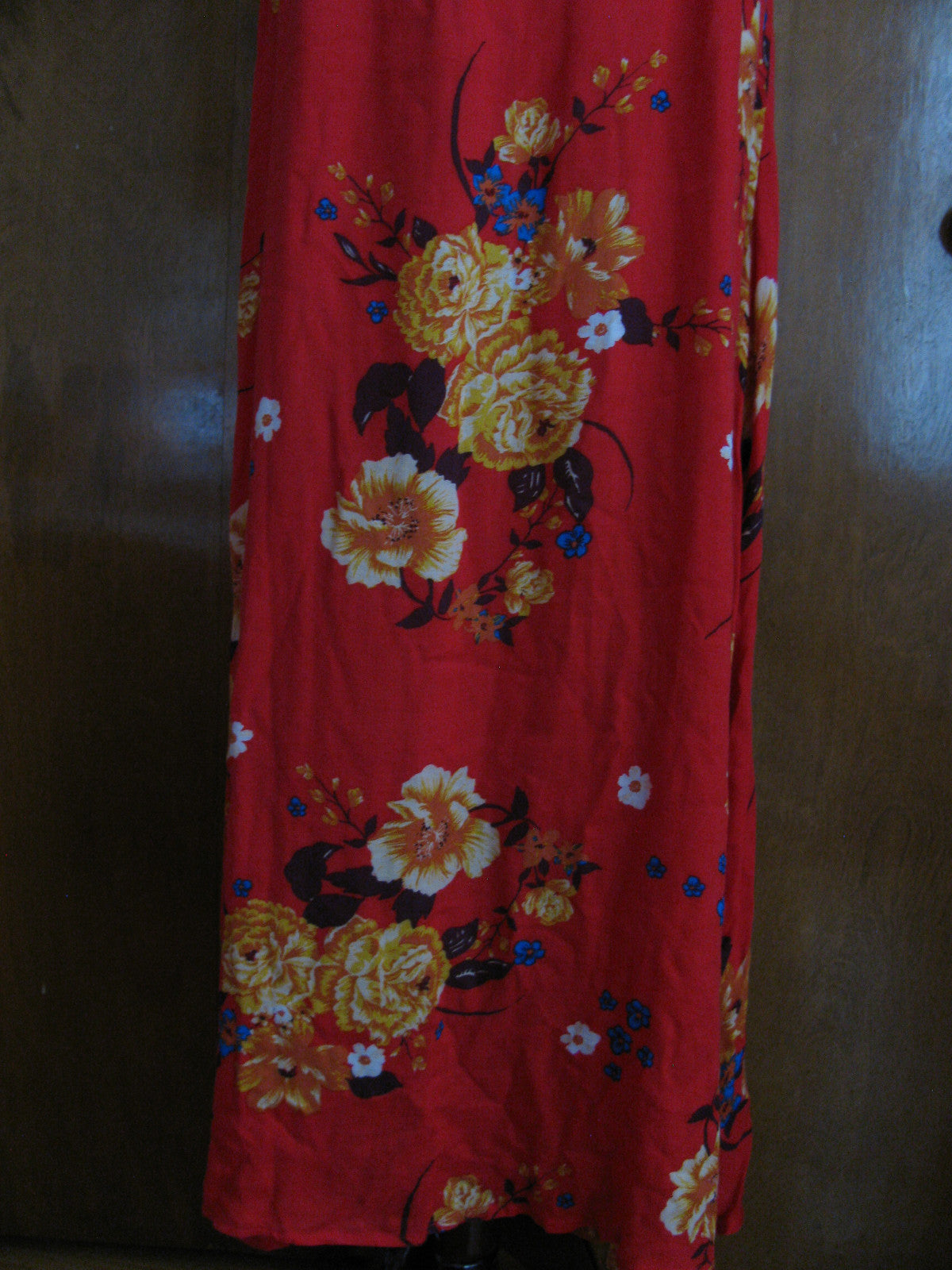 Free People women’s multi color soft rayon long dress New