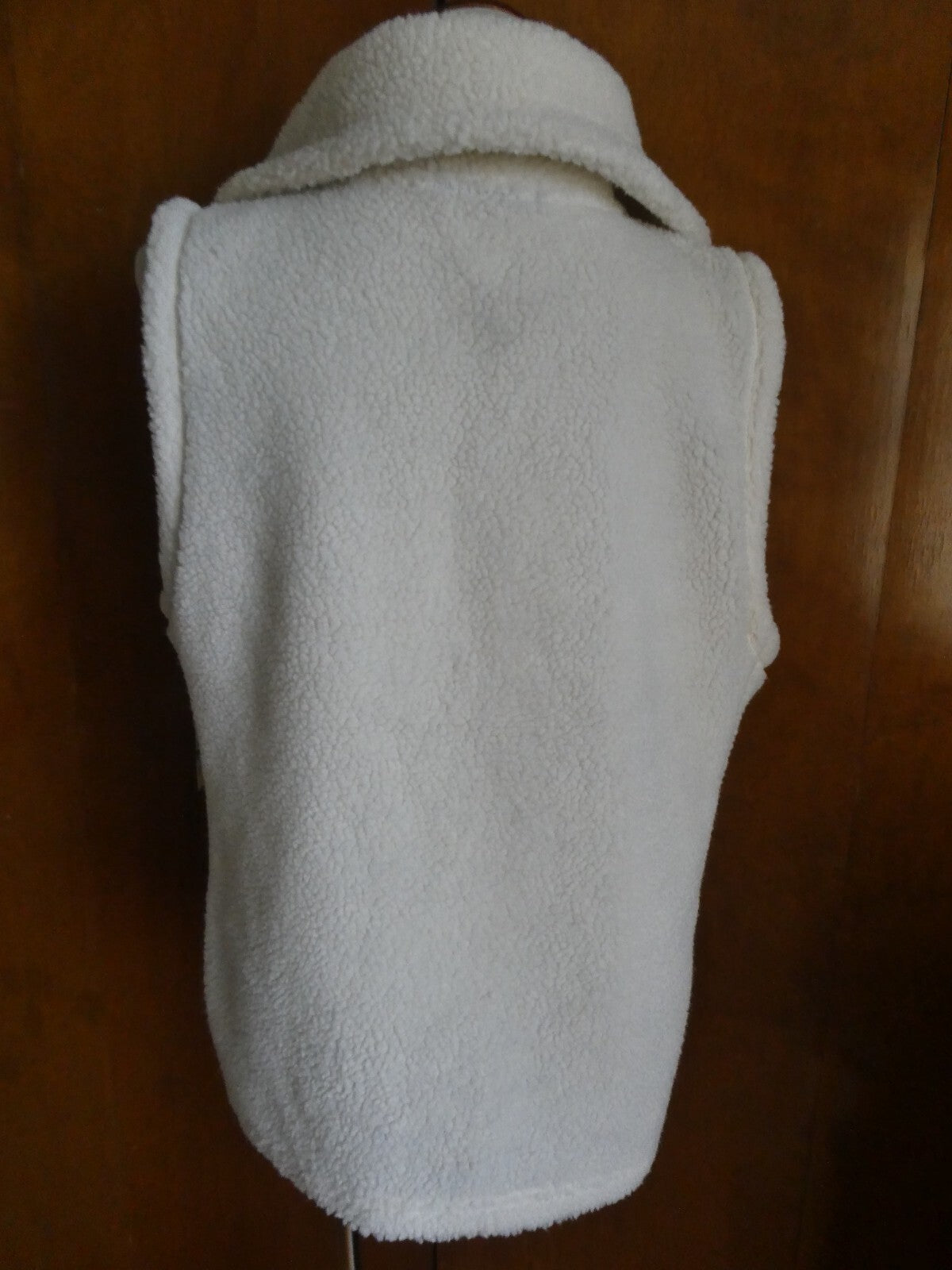 Style & CO. Sport Women's Winter White Full Zip Soft Vest w/Pockets Size XL