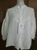 L&Z women's white size Large top blouse