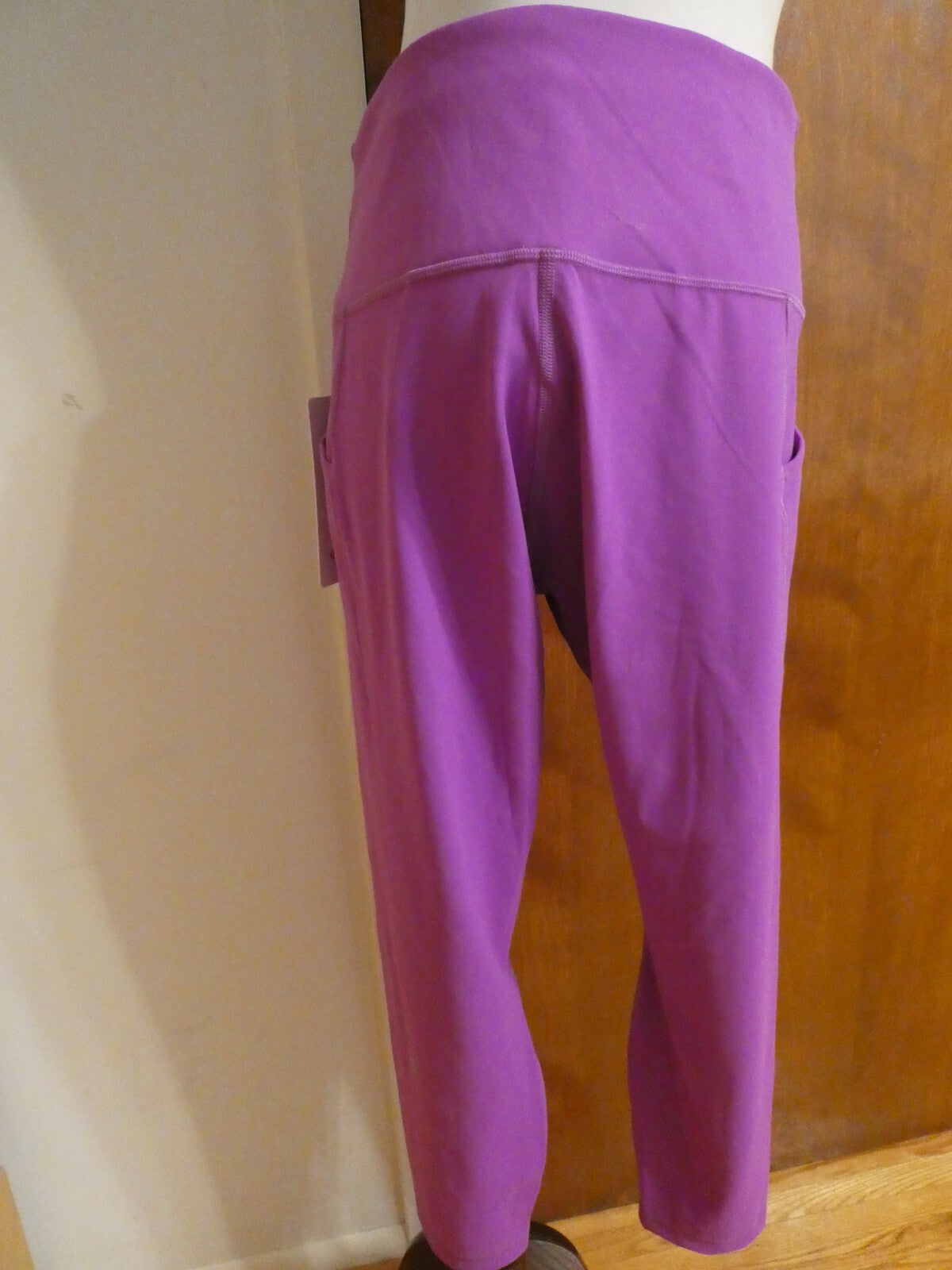 Lululemon Wunder Train HR Tight 25" Moonlit Magenta Size 18 With Pockets