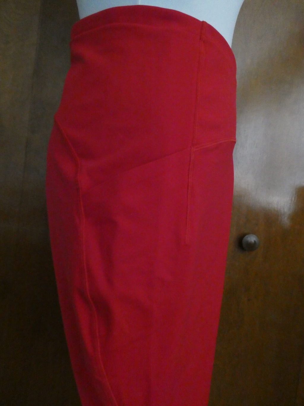 Lululemon Women's Red Swift Speed HR Crop 21” Run Leggings Size 20