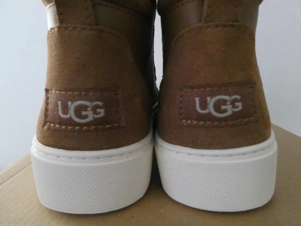 UGG Women’s Zilo High II Chestnut Waterproof Sneaker Boots Size 8, 9, 11 New