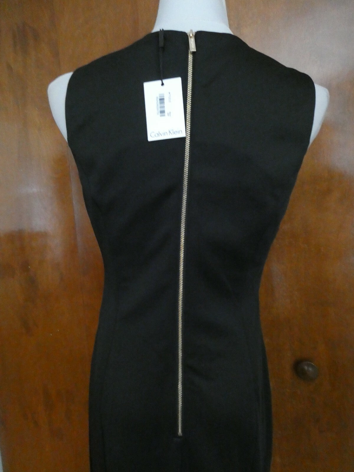 Calvin Klein women's black multicolor detailed dress size 6 