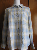 Gap women’s  multi color cotton shirt size large