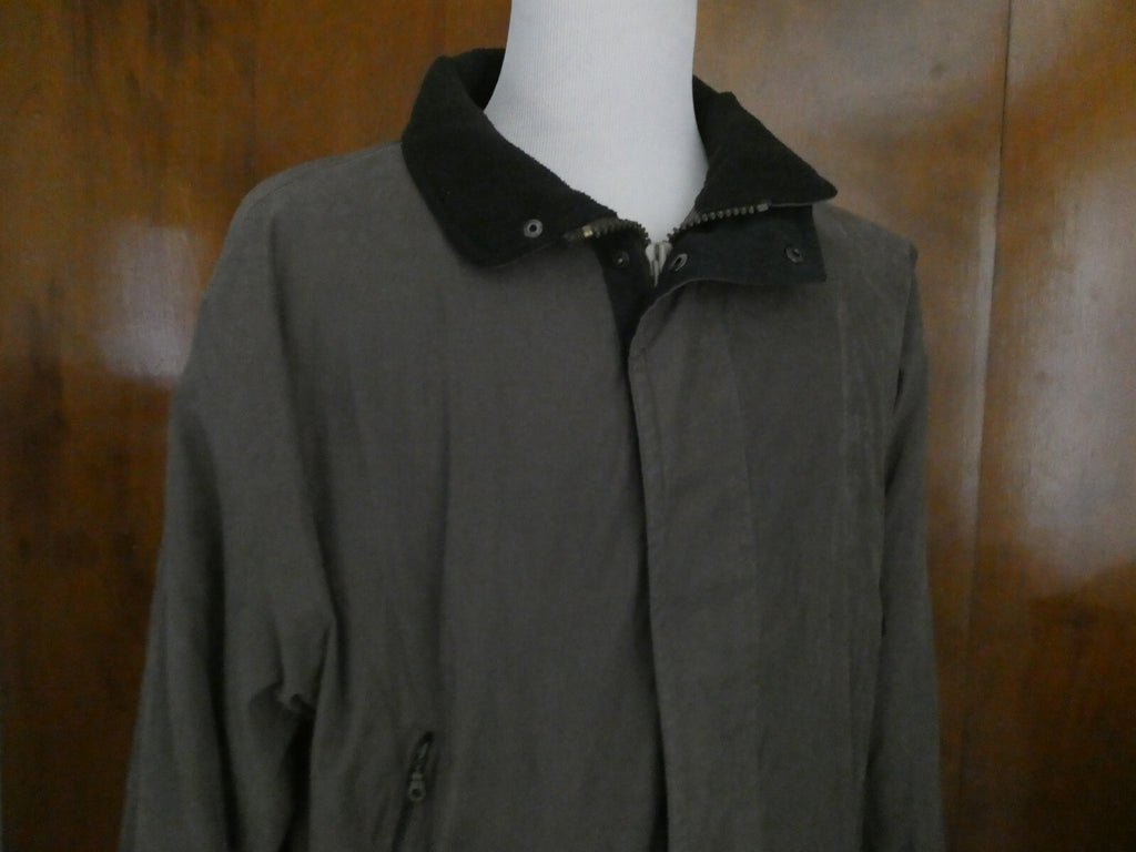 Forest Club by Rainforest Men’s Brown Green Casual Coat Jacket Zip Large
