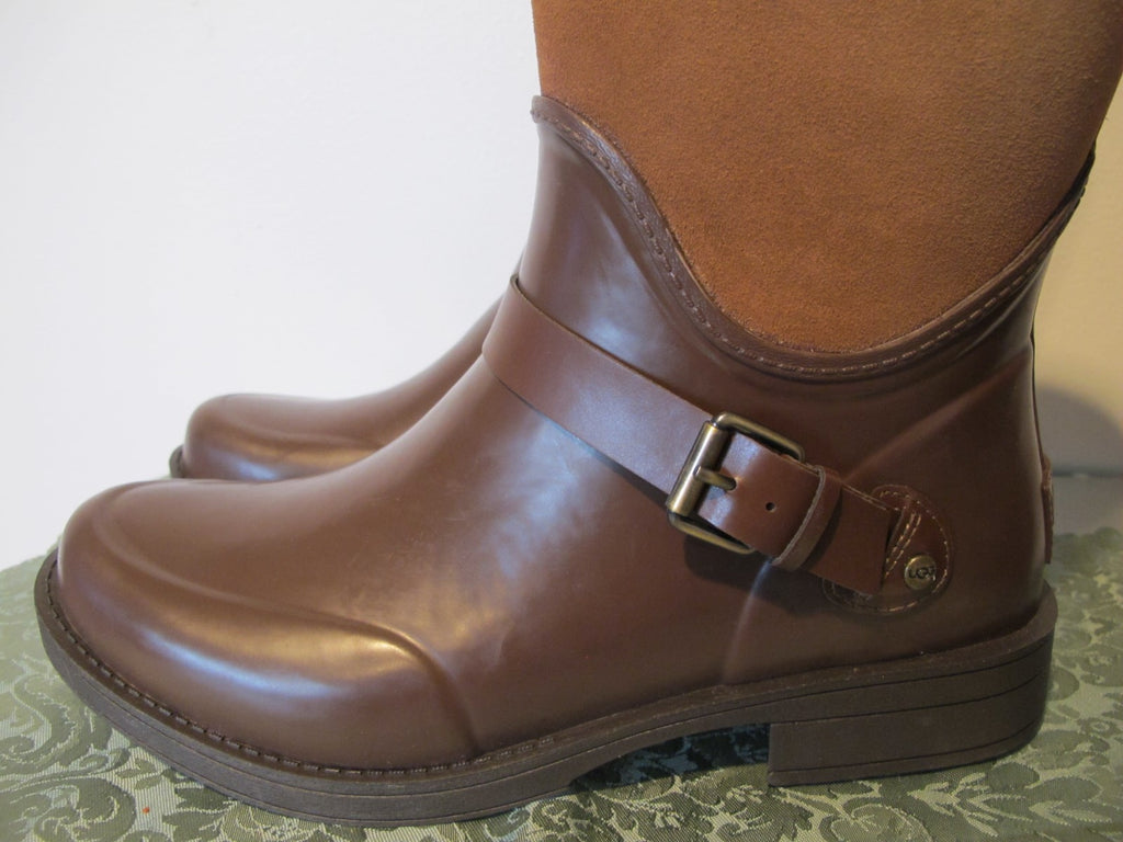 UGG Australia women's brown waterproof round toe New boots 