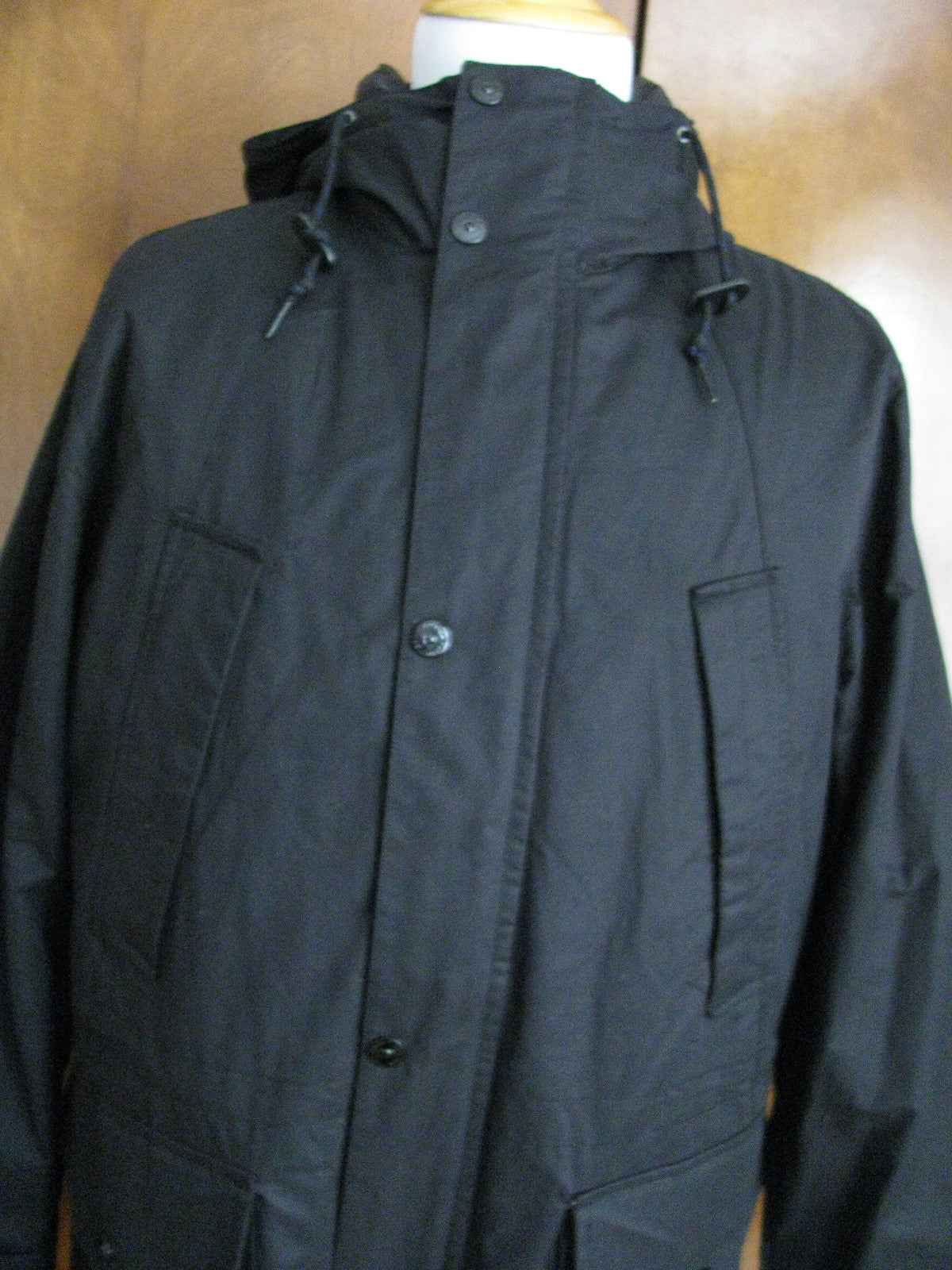 Nautica Men’s Black Hooded 2-pcs Winter Coat New