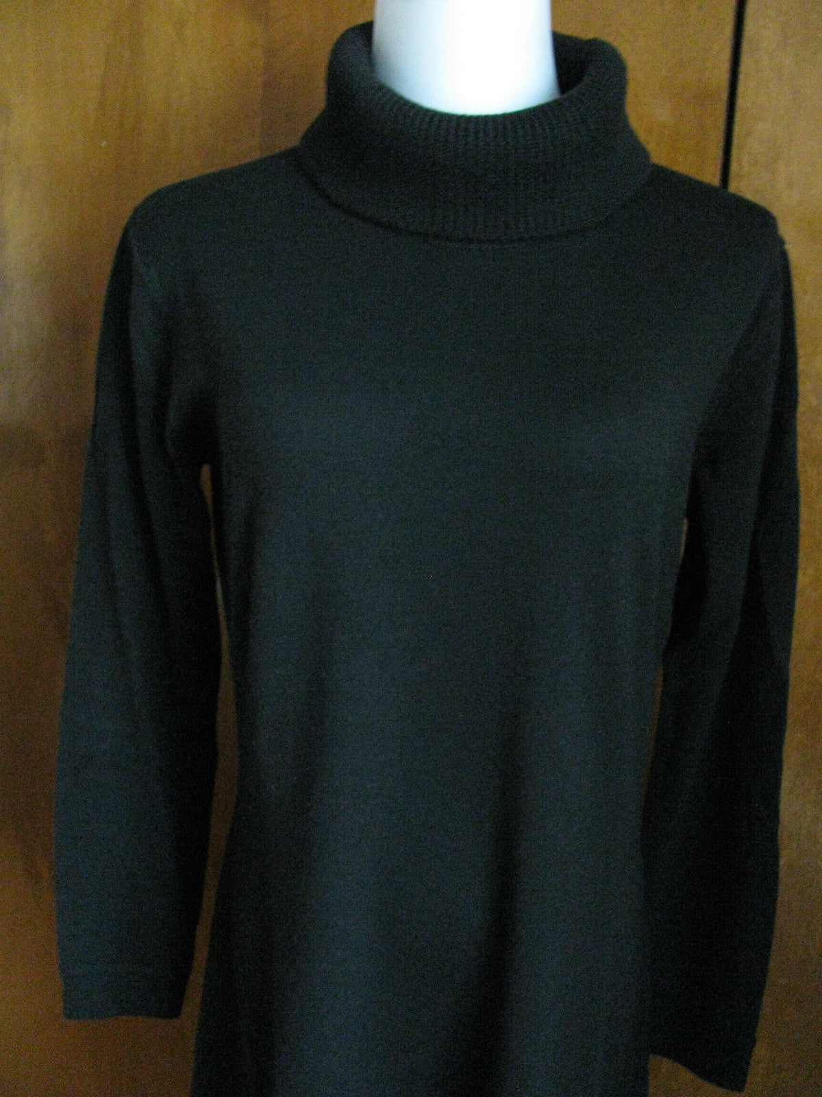 Lacoste women's black turtleneck dress 