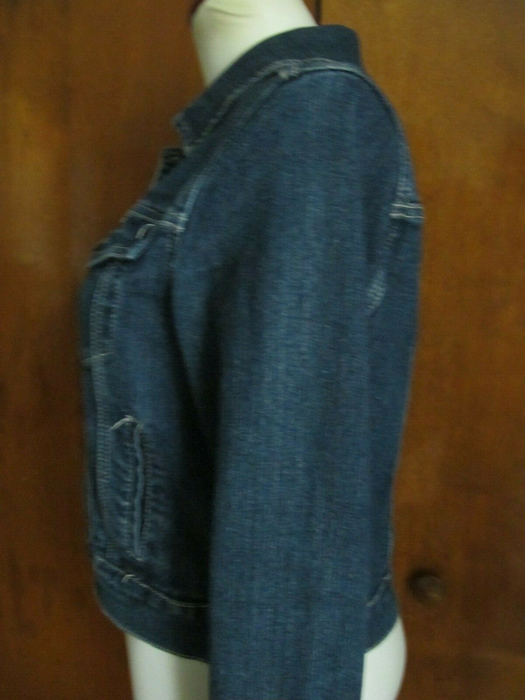 Nofuze Jeans women's soft blue jean jacket medium