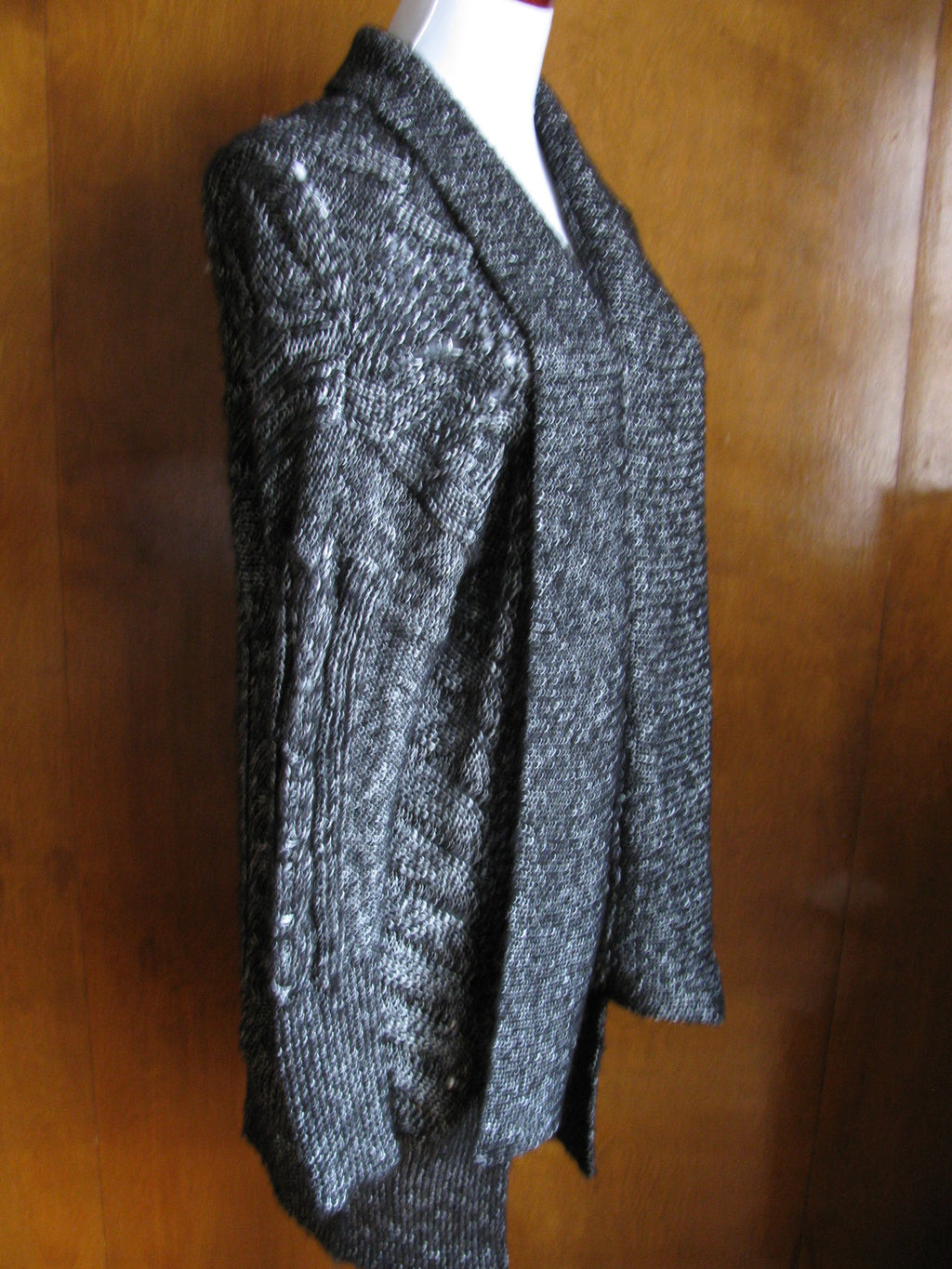 Rachel Roy Women's Black Stylish Long Cardigan Size S, L