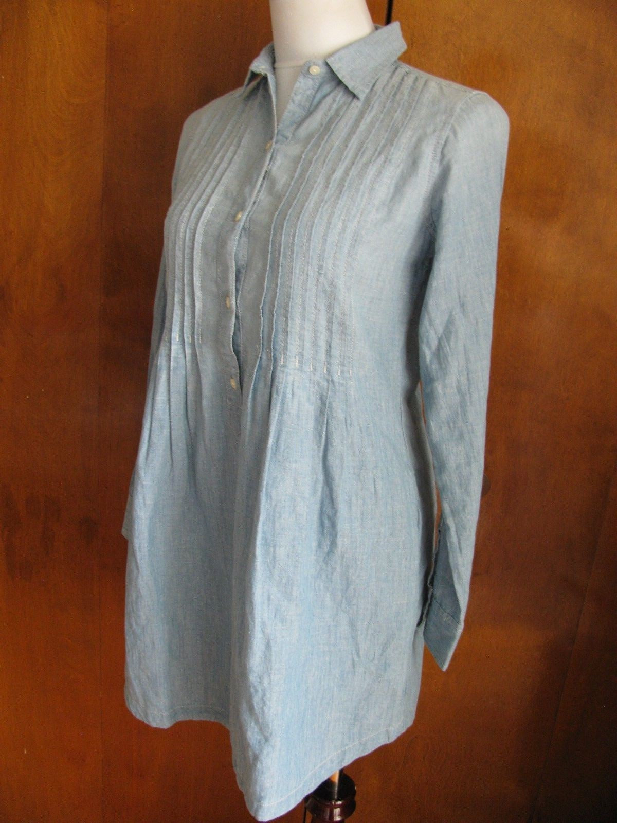Denim & Supply Women's Washed Blue Mini Dress New