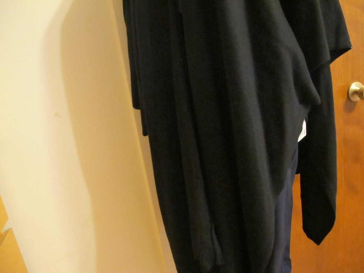 Lululemon women’s black athletic free to coast wrap cardigan OS
