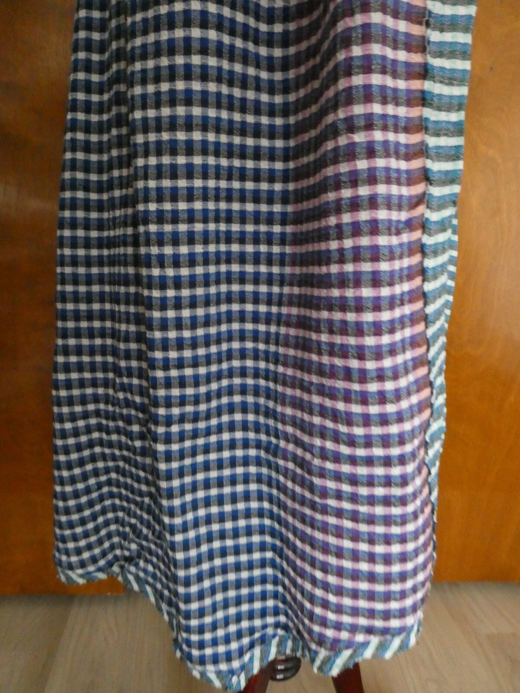 ANTHROPOLOGIE MAEVE Women's Waverly Plaid One Shoulder Full Lined Dress 10,14,16