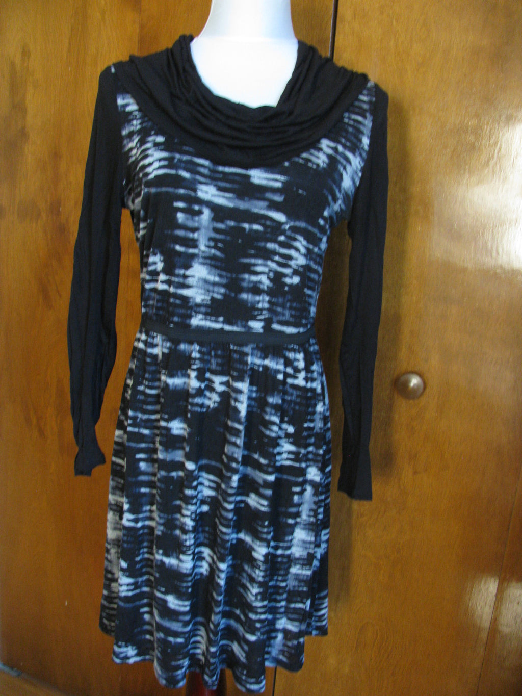 Kensie women’s heather grey combo lined dress Medium