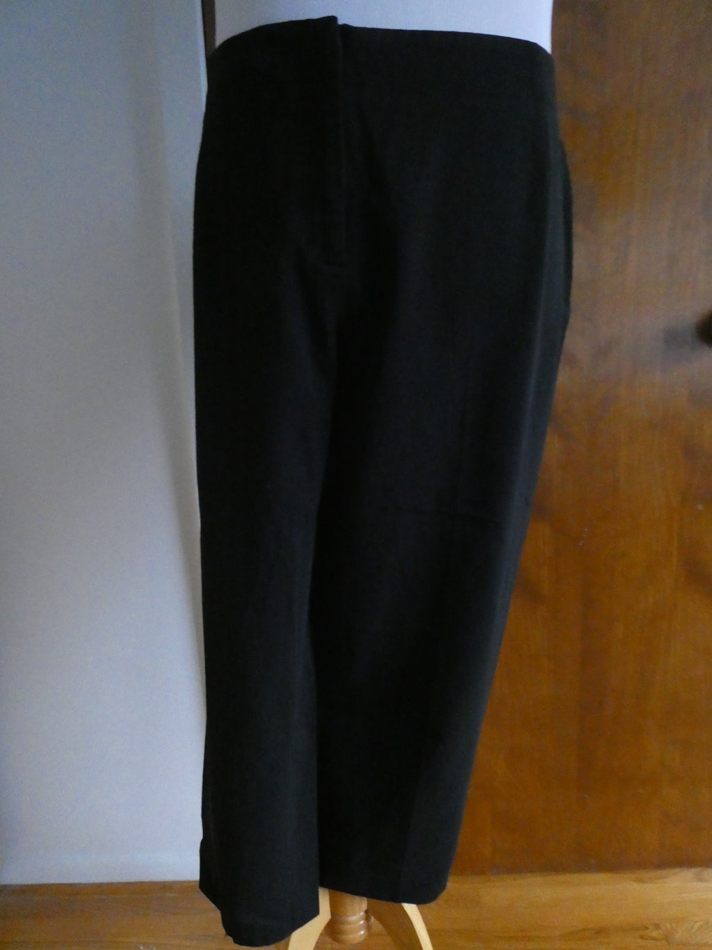 Talbots Black Cropped Dress Pants Size 18W