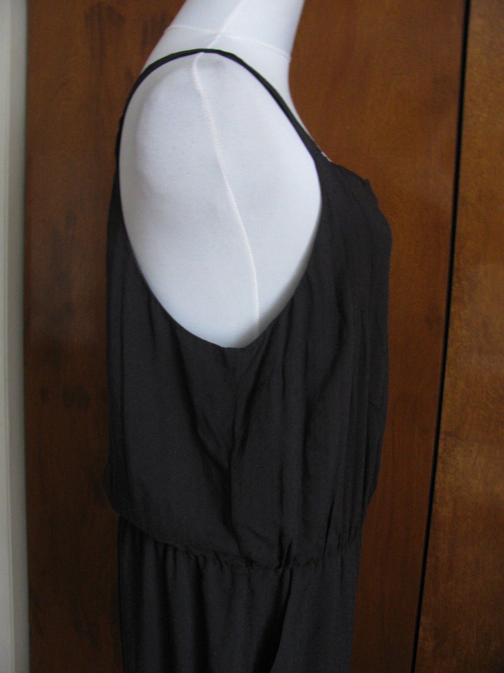 Rachel Roy women's black gorgeous viscose lined jumpsuit size 12 New
