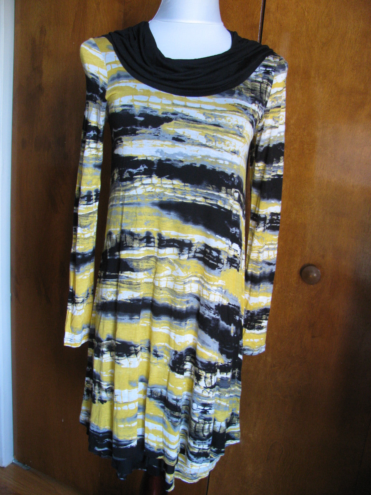 Kensie women’s black marigold combo lined dress XSmall 