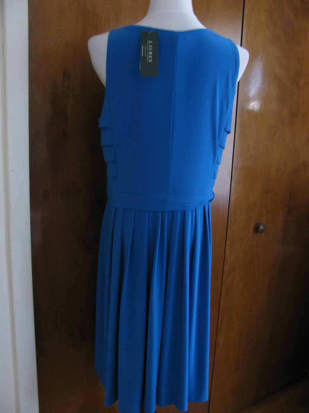 Ralph Lauren women's blue evening dress New