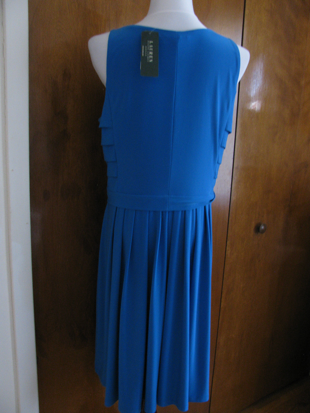 Ralph Lauren women's blue evening dress New