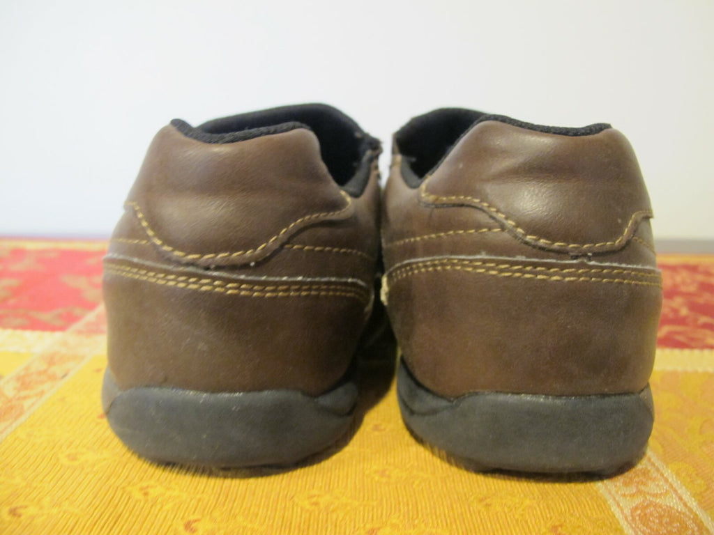 Perry Ellis America Boys Brown Slip On Shoes 5 