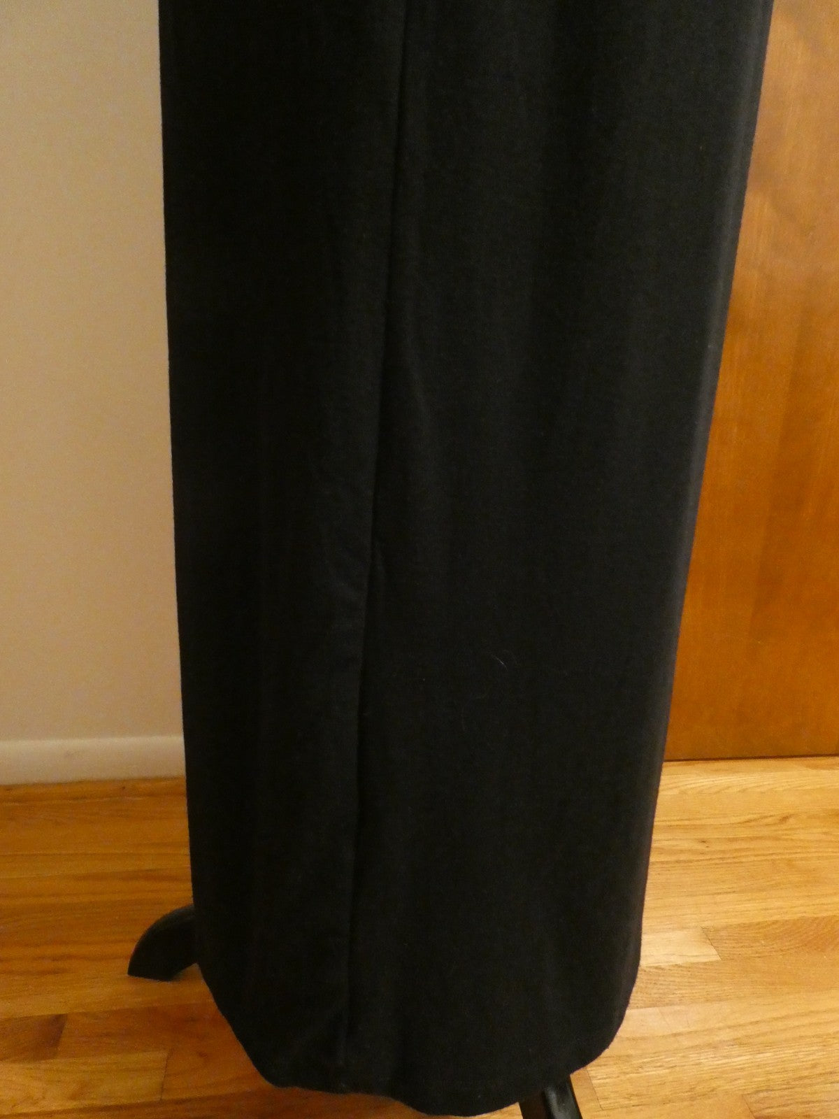Sonoma Women Black Detailed Maxi Long Soft Skirt Size XSmall New w/Tag