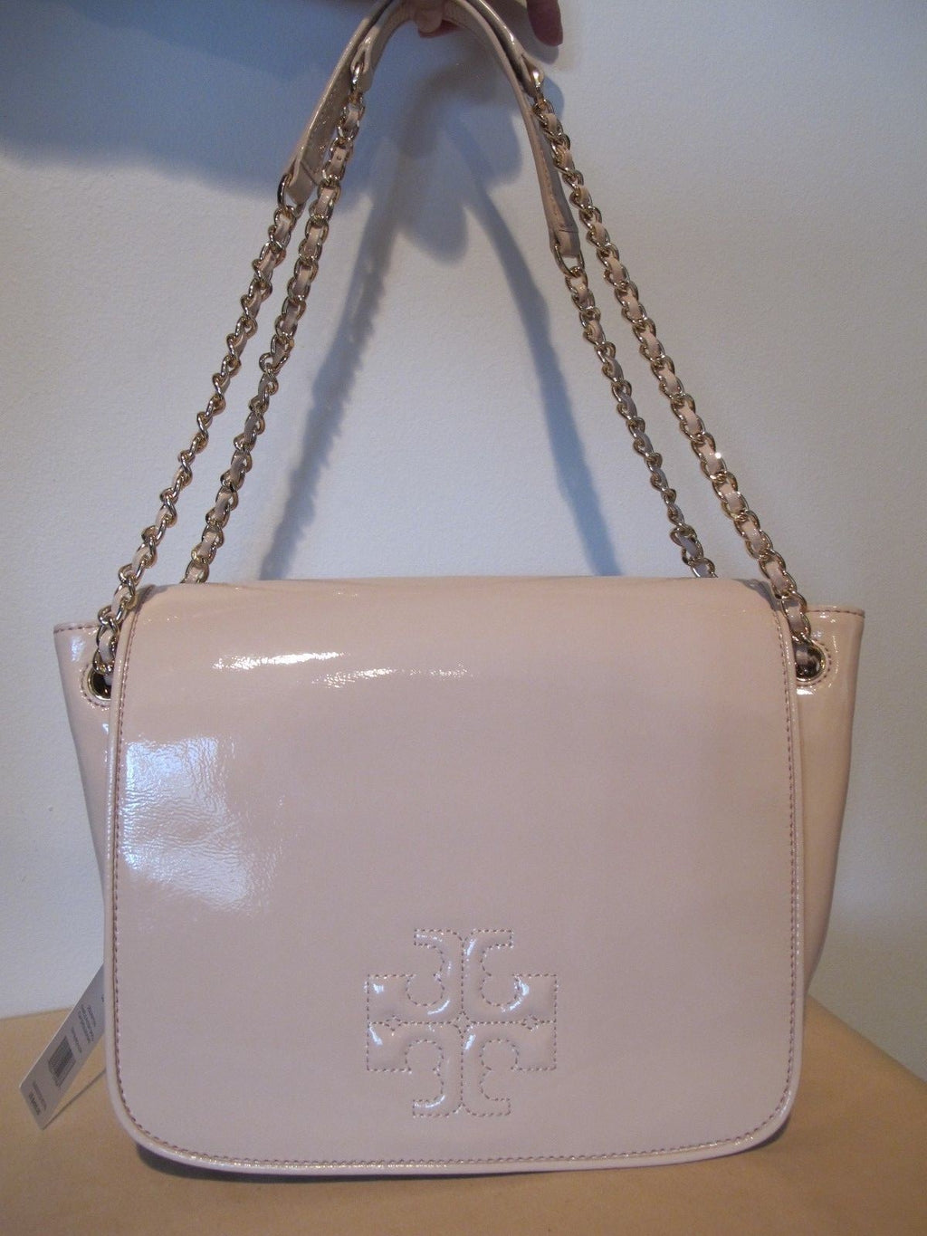 Tory Burch Leather Pink Shoulder Bag 