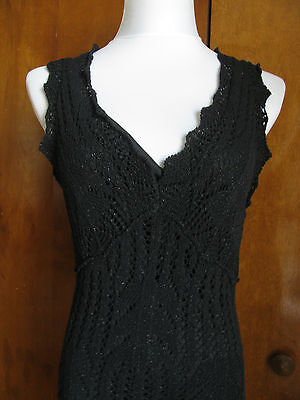 Guess women’s jet black pointtele dress New