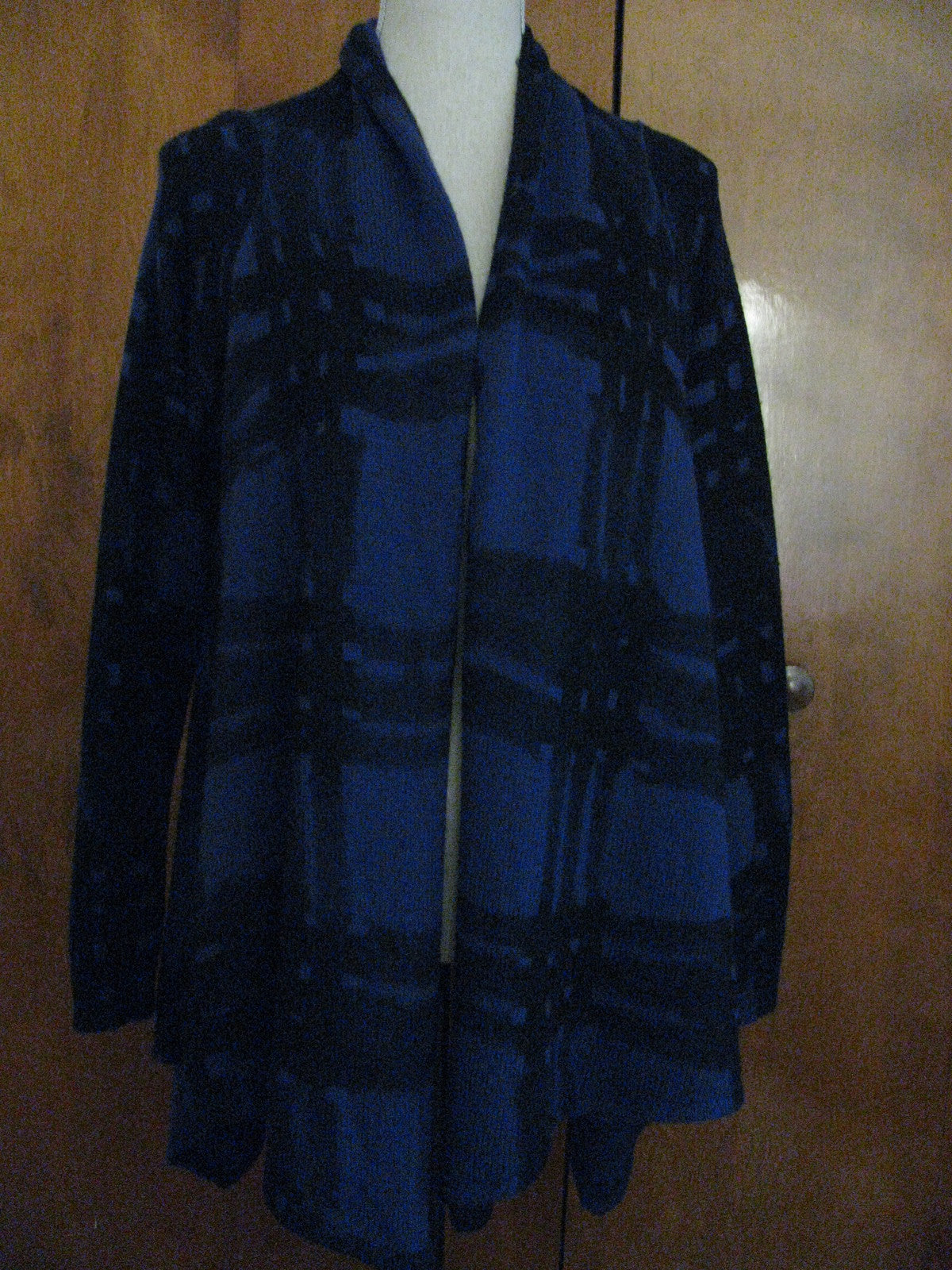 Gap Women's Black Purple Cardigan Large 