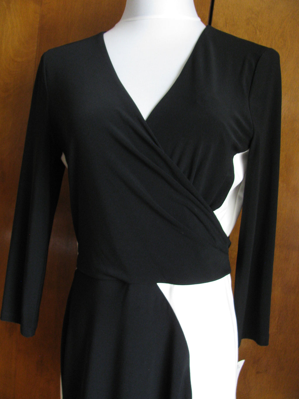 Lauren Ralph Lauren women’s black, white long sleeves dress 10