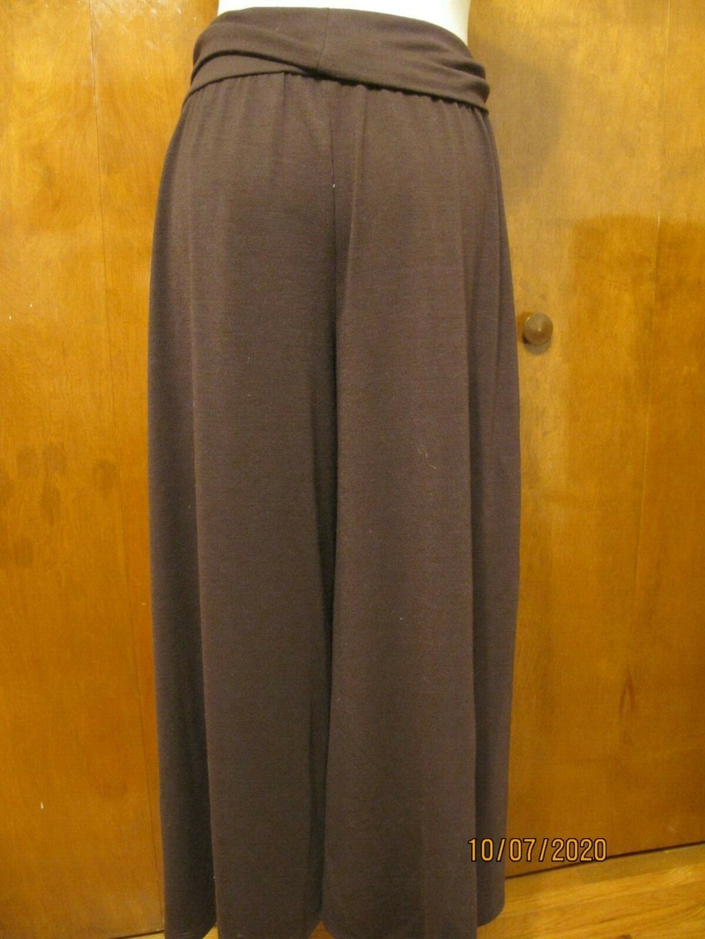 Sunny Leigh Women Brown Casual Pants Large