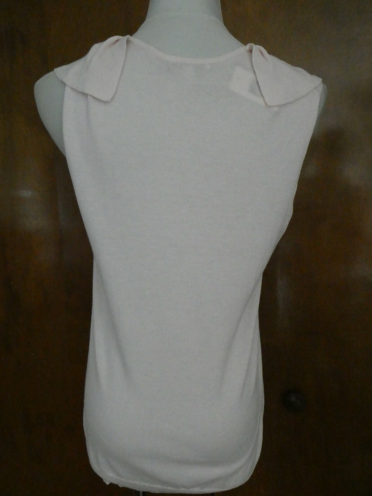 Gap women’s pink cotton/modal top hook closure size Large