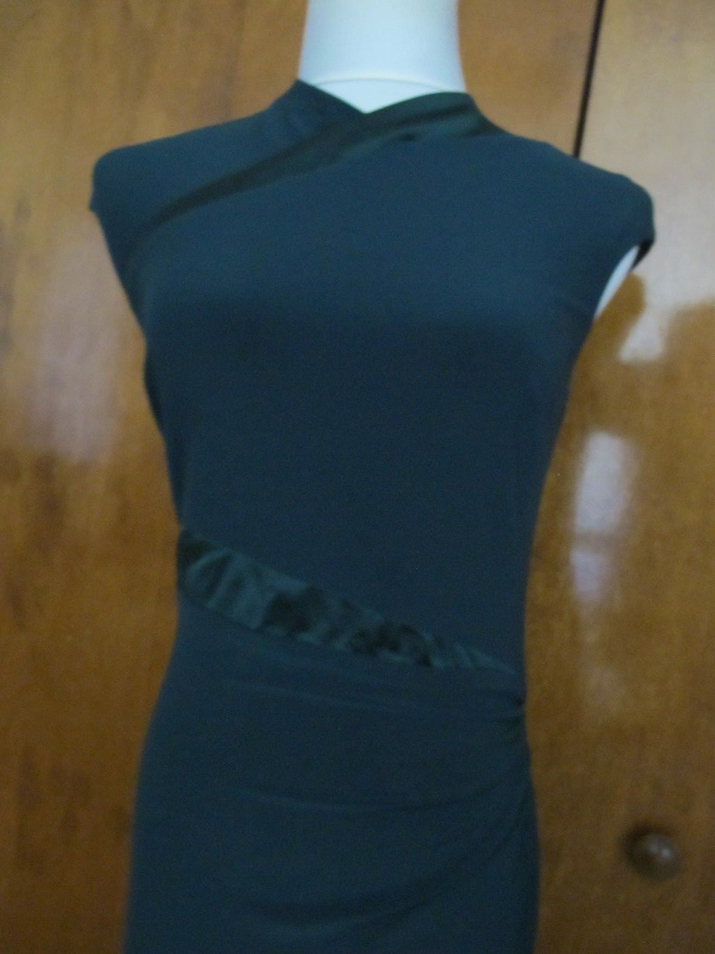 Ralph Lauren women's green evening detailed maxi dress New
