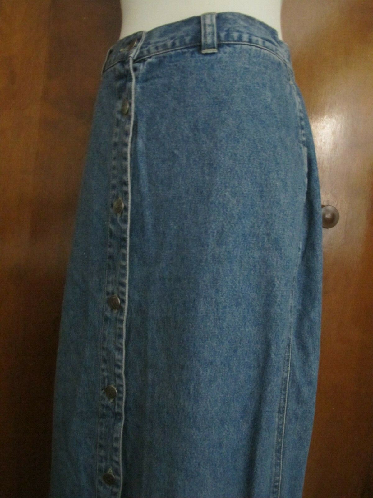 Cherokee Women’s Denim Blue Fitted Skirt Size 12 Pre-Owned