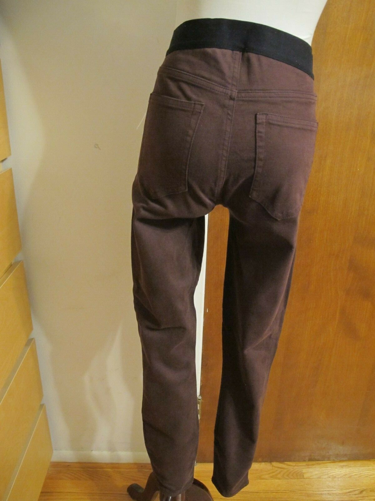 Gap Women’s Brown Pull-On Legging Stretch Slim - Pants Size 27R US4, 33R US16
