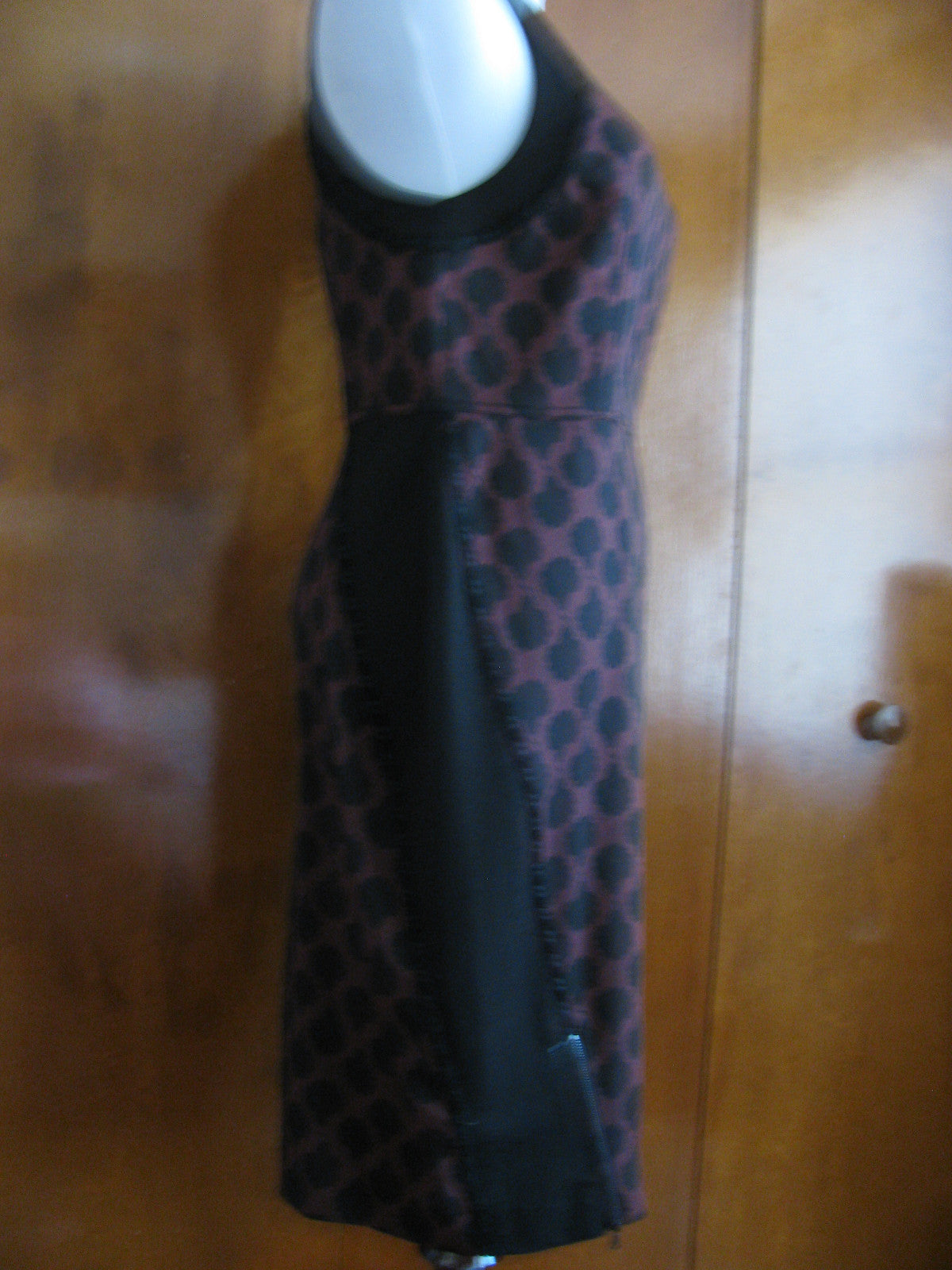 Rachel Roy Women's Red Currant Black Dress New