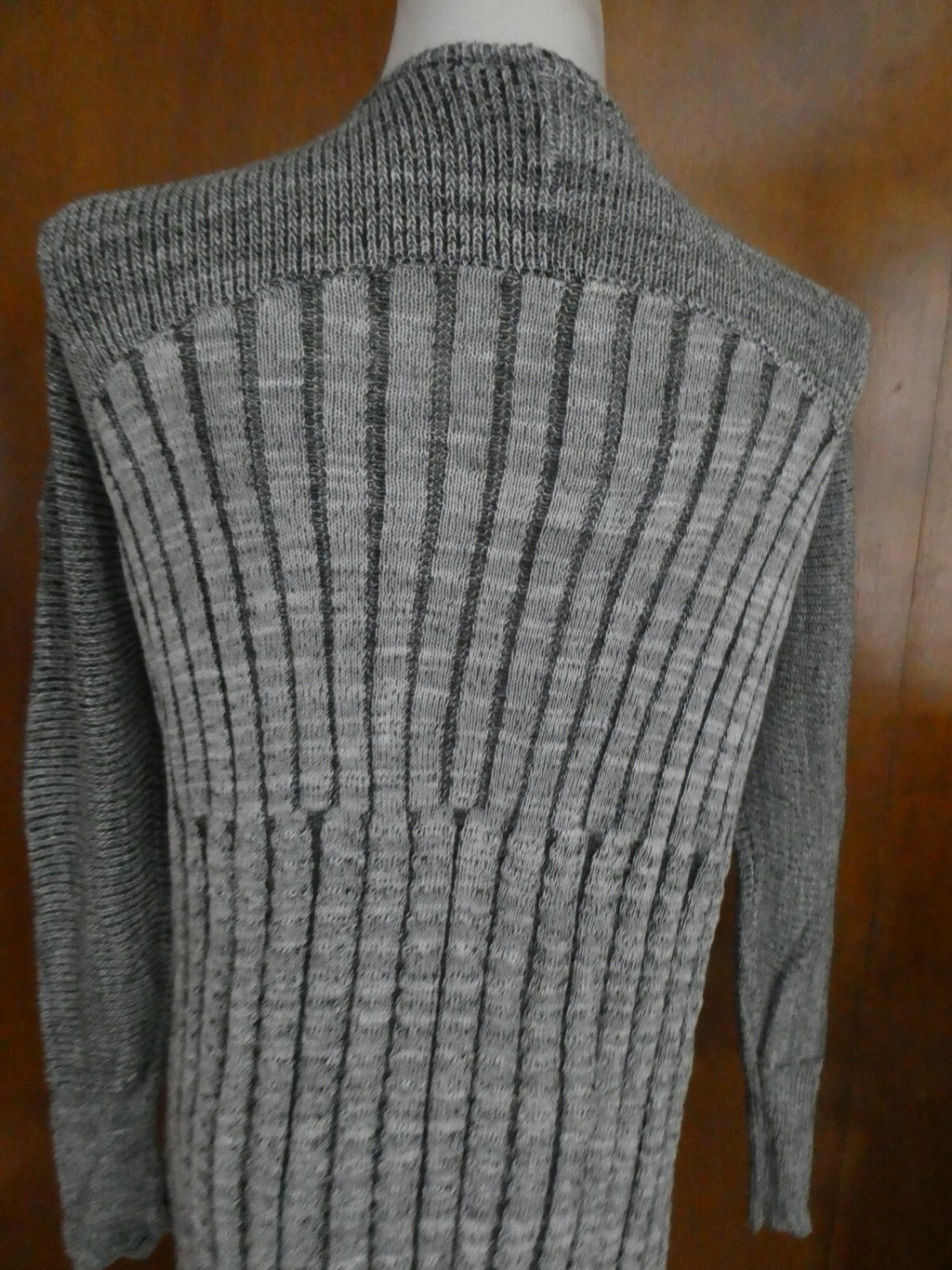 Free People Women's Gray Comb Long Cardigan Size Xsmall